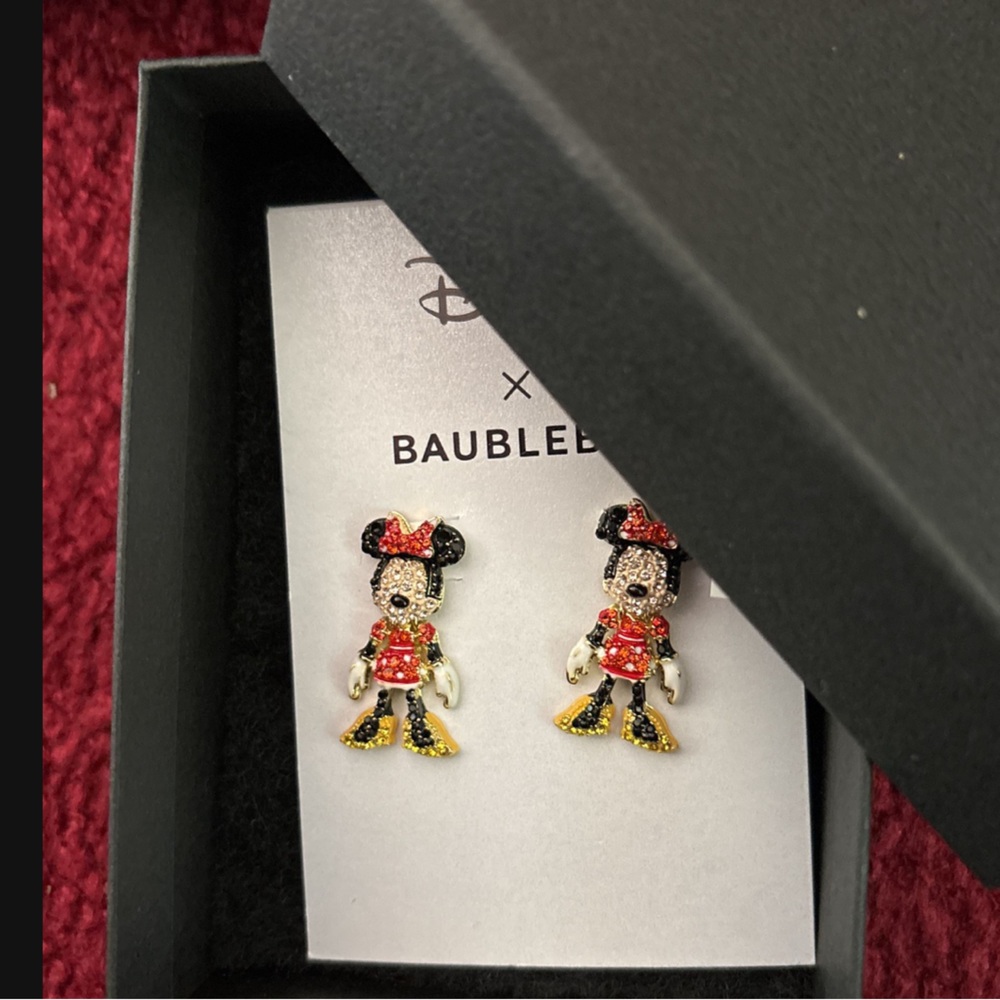 Baublebar Minnie Mouse earrings